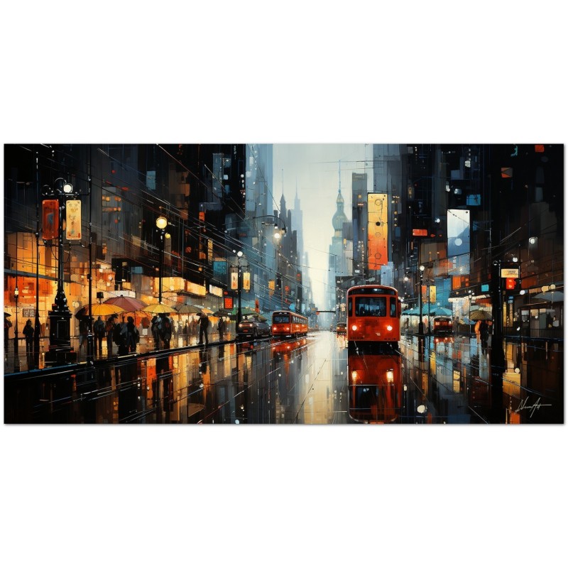 Luce Urbana al Crepuscolo