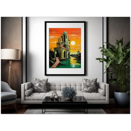 Tramonto al Castello